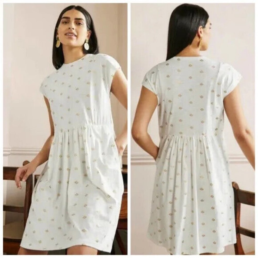 Boden Womens Jersey T-Shirt Dress